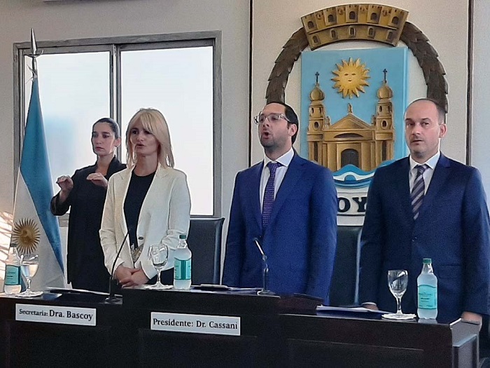 El Intendente Hormaechea dejó inauguradas las sesiones ordinarias 2024 del HCD de Goya